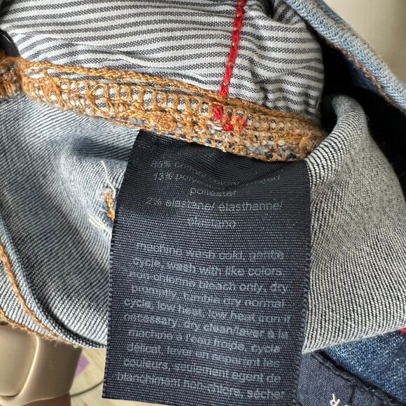 Tommy Hilfiger Women's Jeans sz 12 Gramercy Skinny Stretch Pull On Medium Wash - Picture 9 of 10